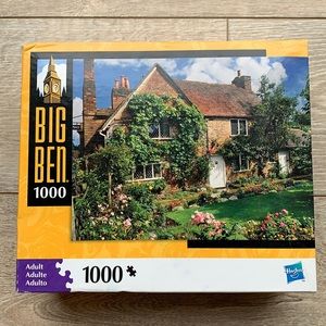 1000 piece puzzle English Cottage NWT